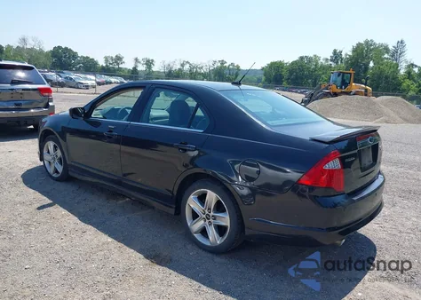 2010 Ford Fusion Sport из США, поврежденный, VIN 3FAHP0DC0AR341960